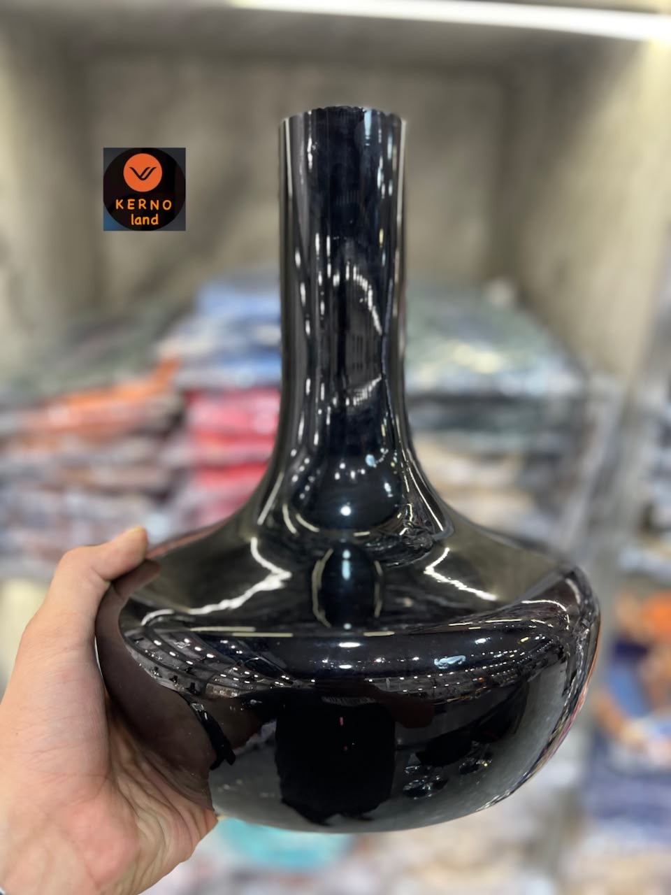 شیشه یدک کرنو مشکی سایز ایکس لارج